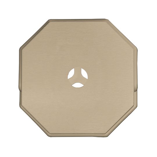 Mid-America SurfaceMaster Octagon Mounting Block for 4" to 10" Siding — MABMMSMOC069