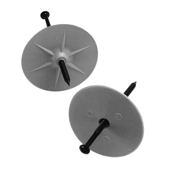GAF Drill-Tec Asap 3P Assembled Screws and 3" Plastic Locking Plates — GAFASAP3P214
