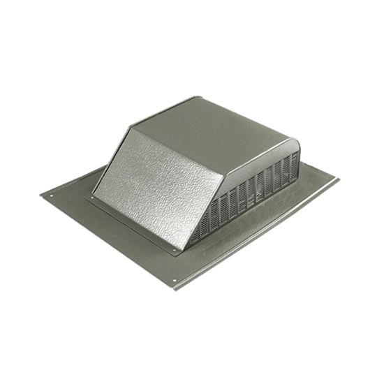 GAF MasterFlow 960 Series Galvanized Slant-Back Roof Louver with Weather Filter — Ventilation and Drainage — GAFSSB960GWFWW