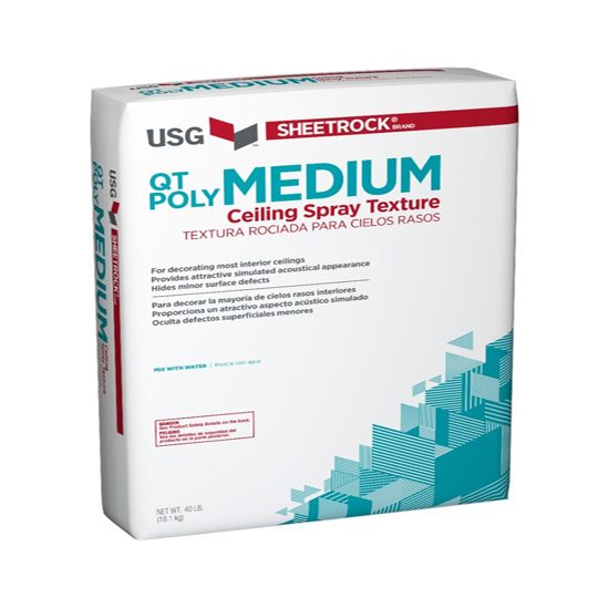 U.S. Gypsum Qt Poly Ceiling Spray Medium Texture