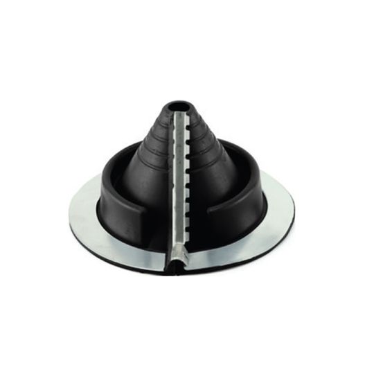 TRI-BUILT Metal Roof Flashing - EPDM 2"-7-1/4" — Flashings — TRIIPRFRNB2725BK