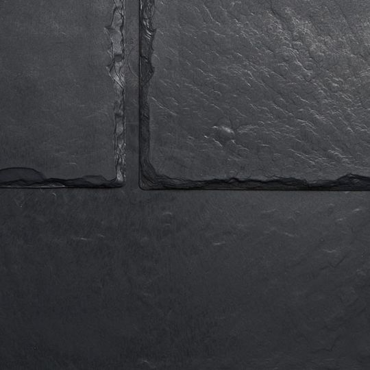 EcoStar Majestic Slate Beaver Tail Polymeric Tiles — Slate Roofing — ECOMBTMG
