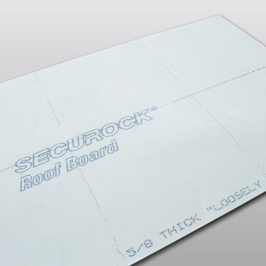 Carlisle SynTec Usg Securock Gypsum-Fiber Roof Board — CAR58SR4GF