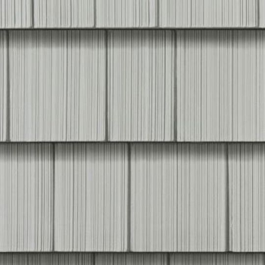 CertainTeed Siding Northwoods Single 7" Straight Edge Perfection Vinyl Shingle Siding — CERNWS7SESTG