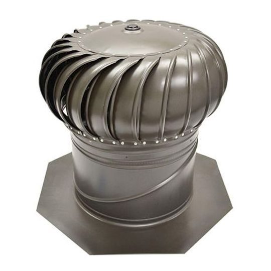 GAF MasterFlow Aluminum Internally-Braced Wind Turbine — Ventilation and Drainage — GAF12TAIWW