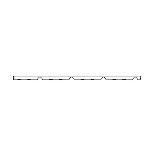 Ideal Roofing Americana Ridge Closure Strip — IDLAMCSR