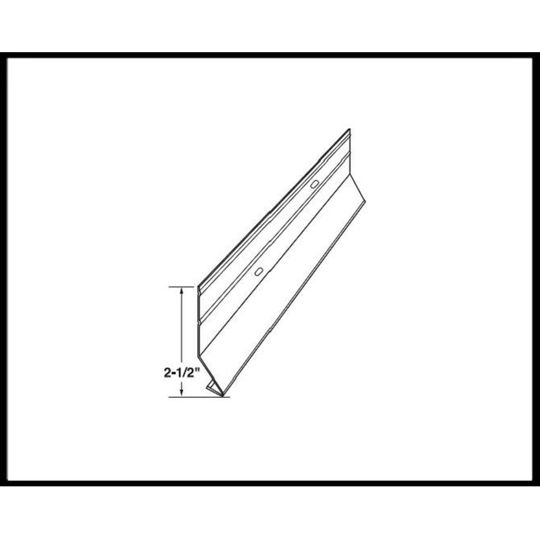 Mastic 2-1/2" x 10' Galvanized Steel Starter Strip