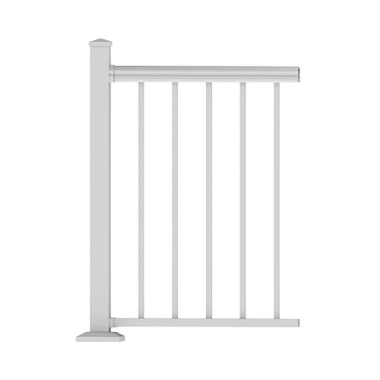 RDI Railing Dynamics 6' x 42" Avalon Level Rail Panel with Square Balusters — RDY73019273