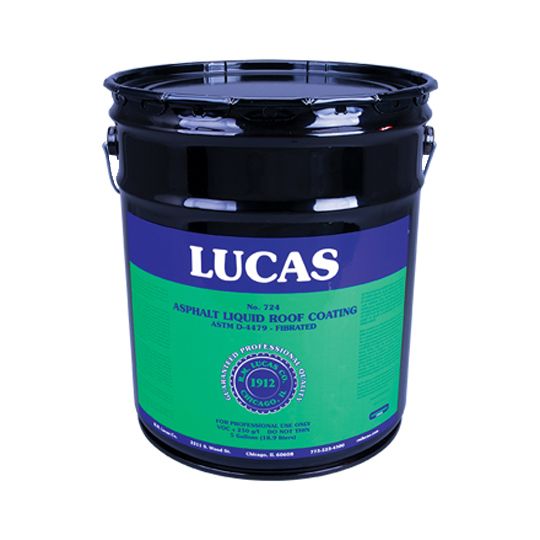 RM Lucas Fibrated Liquid Roof Coating - 5 Gallon Pail