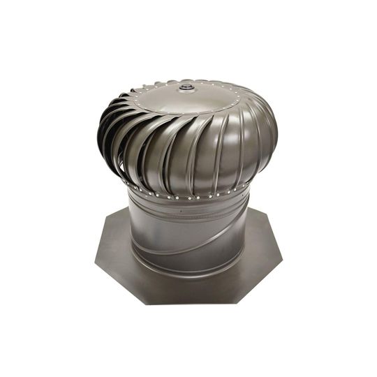 GAF MasterFlow Galvanized Internally-Braced Wind Turbine — Ventilation and Drainage — GAFGIC12WW
