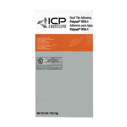 ICP Adhesives & Sealants Polyset RTA-1 Roof Tile Adhesive Cylinder with Dispenser - 23 Lb. Kit