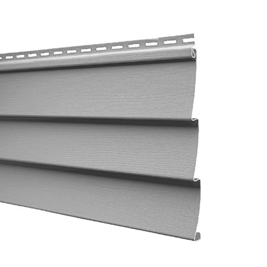 Mitten Building Products Highland Triple 3" Vinyl Siding — MITHLT3HWGFS