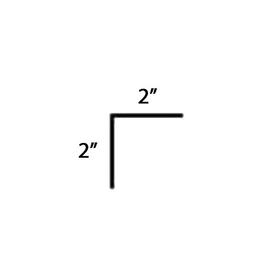 Bay Cities Metal Products 2" x 2" Copper Roof Edge