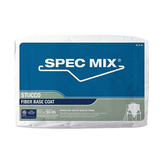 Quikrete Spec Mix Fiber Base Coat Stucco - 80 Lb. Bag