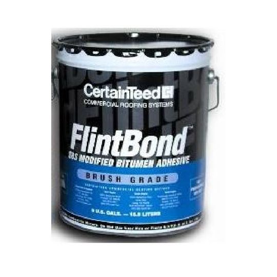 CertainTeed Roofing FlintBond Modified Bitumen Brush Grade Adhesive - 5 Gallon Pail