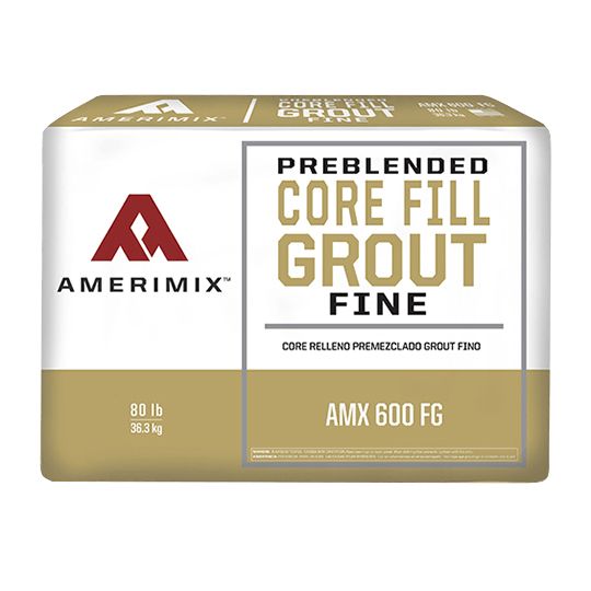 Amerimix Core Fill Grout - Fine - 80 Lb. Bag