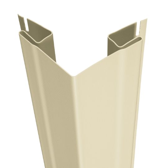 CertainTeed Siding 3/4" x 3-1/3" x 10' Outside Corner Post - Woodgrain Finish — CEROSCP34WG10DT