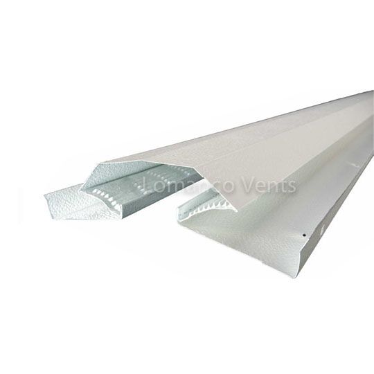 Lomanco 10' Lpr Lo-Profile Ridge Vent — Ventilation and Drainage — LOMLPR10WH