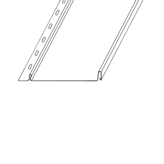 Coastal Metal Service 16" 24 Gauge Ncr Panel with Striations — Metal Roofing — CNCR24SCG