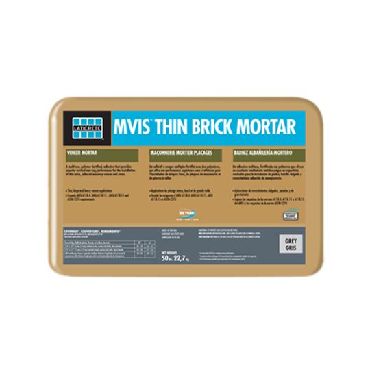 LATICRETE International Mvis Thin Brick Mortar - 50 Lb. Bag