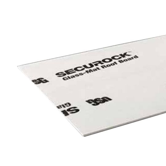 Carlisle SynTec Usg Securock UltraLight Glass-Mat Roof Board — Roofing Insulation — CAR12SR8ULGM