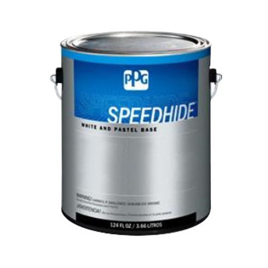 PPG Industries (6-3511) Speedhide Interior Satin Acrylic Latex with White & Pastel Base - 1 Gallon Can