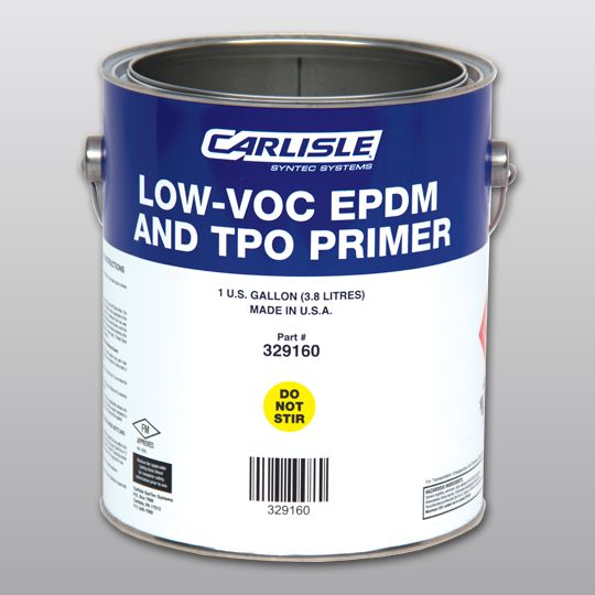 Carlisle SynTec Low-VOC EPDM and TPO Primer — Adhesives, Caulks & Sealants — CARLVETP1G