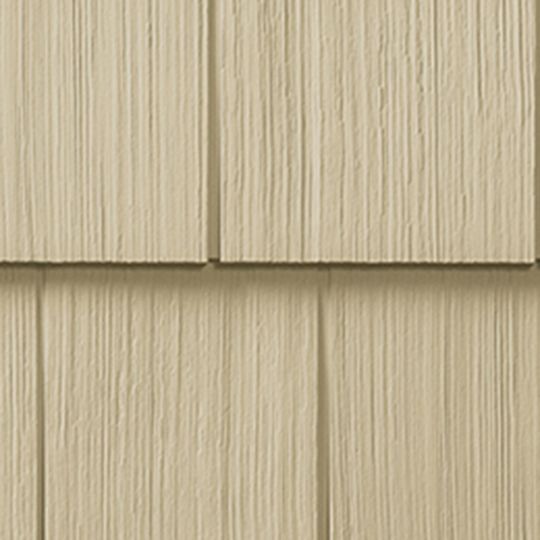 CertainTeed Siding Cedar Impressions Double 7" Straight Edge Perfection 3G Polymer Shingle Siding — CERCID73GPSVW