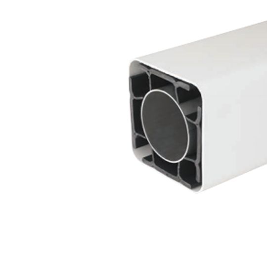 Color Guard Railing Systems 5" x 5" x 108" Smooth Structural Post — COGW55108SP