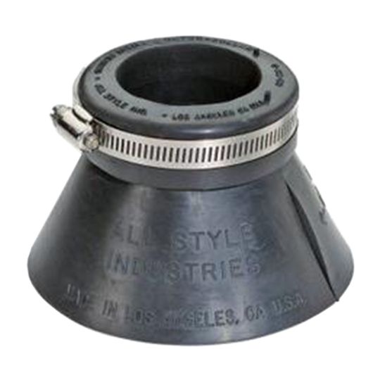 All Style Industries Retro-Split Storm Collar with 2" Plug (2.375" Od)