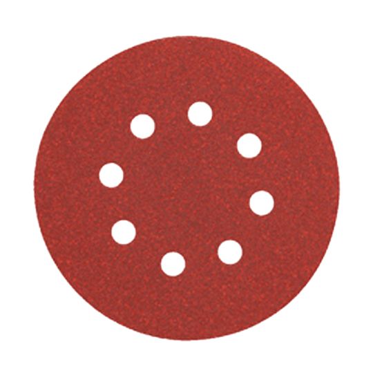 DeWalt 5" 8 Hole Assorted Grit Hook & Loop Random Orbit Sandpaper Discs - Pack of 5