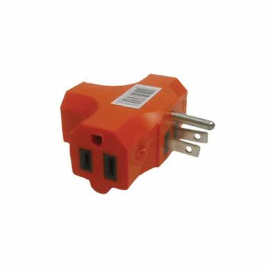 C&R Manufacturing 3-Way Electric Plug for 12 Gauge Cords