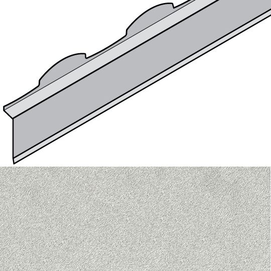 Unified Steel 5" x 79" Barrel-Vault Birdstop — Weatherproofing — BORBS579DO