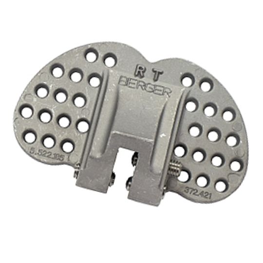 Berger Building Products .516" AP-516 Painted Cast Aluminum Snow Guard — Weatherproofing — BBPAP516CG