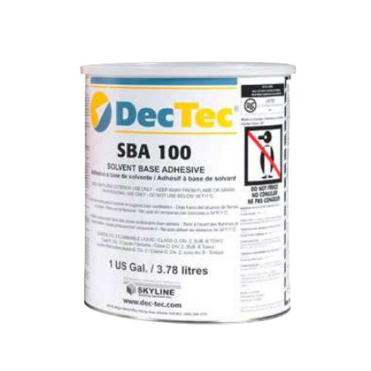 DecTec Sba 100 Solvent Base Adhesive - 1 Gallon Pail