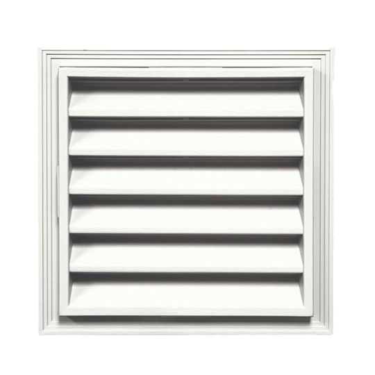 Mid-America Insulated Square Gable Vent — MABGVRE1212123