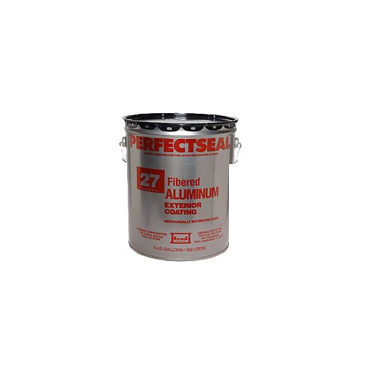 Karnak #27AF Fibered Perfectseal Aluminum Coating - 55 Gallon Drum