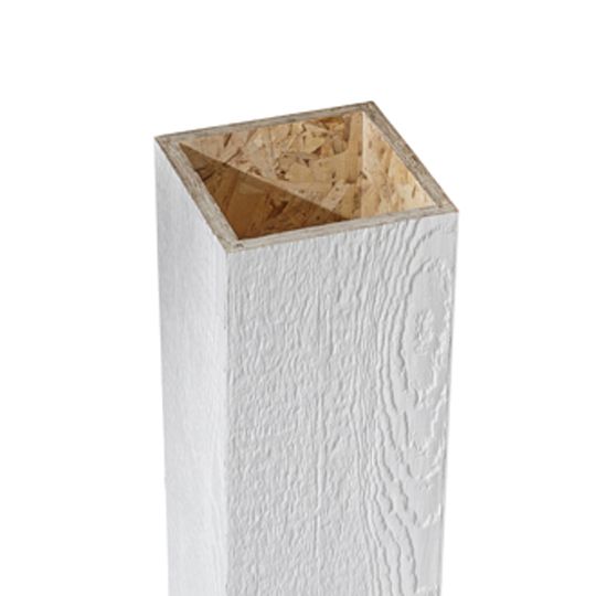 Wausau Supply 6" x 6" x 12' Diamond Kote Pro-Post Wrap Trim