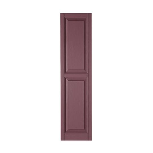 Variform By PlyGem 15" x 63" Standard Raised Panel Shutter — VARVINRP1563SK