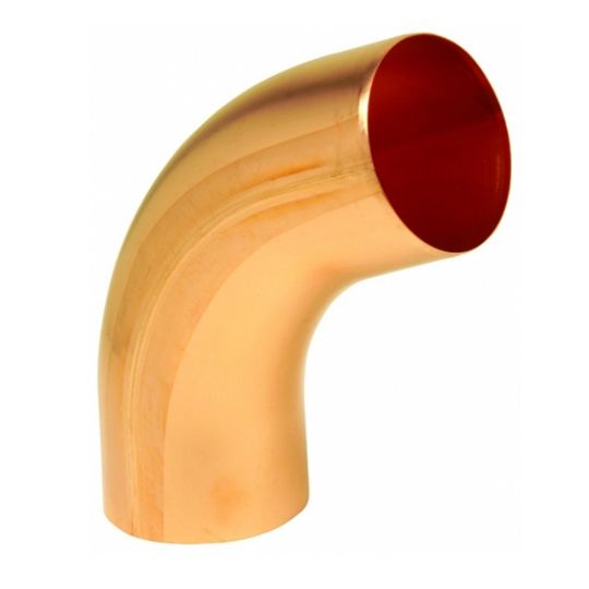 Berger Building Products 3-1/10" EuraCraft Copper Smooth 72° Elbow