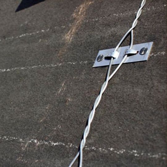 Storm Lock Tile Fasteners Tyle-Tye Galvanized Twisted Tie Wire - 1,000 Ft. Roll