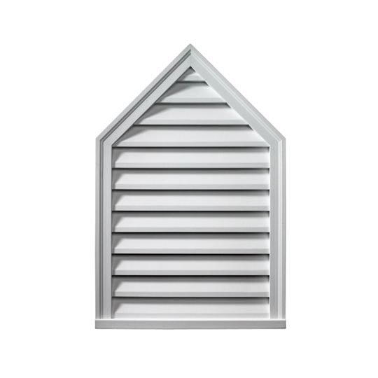 Fypon Molded Millwork 18" x 24" Peaked Louver