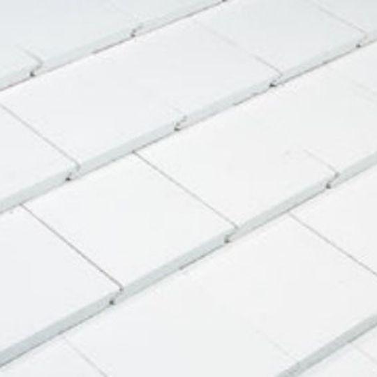 Newpoint Plantation Smooth Tile with White on White Slurry