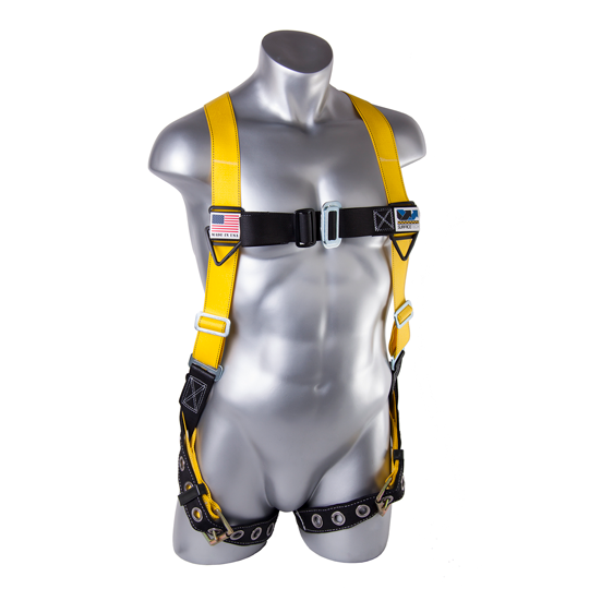 Guardian Fall Protection Velocity Harness with SurfaceTech Webbing