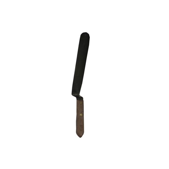 Newborn 1-1/2" x 10" Teflon Straight Offset Spatula