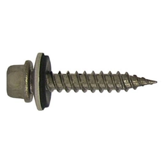 Triangle Fastener Corporation 1" Panel-tite Screw with Washer - Bag of 500