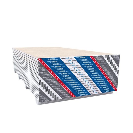 Georgia Pacific 5/8" x 4' x 12' ToughRock FireGuard Te Gypsum Board