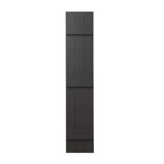 Mastic 11" x 47" Board & Batten Standard 3-Board Shutters - Closed Style — ACOVIN3C1147PE