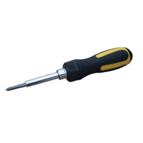 C&R Manufacturing 6-In-1 Ratchet Screwdriver set