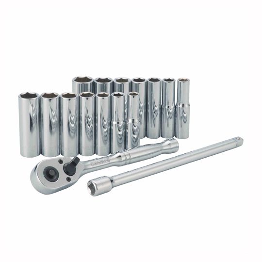 Bostitch 16-Piece Socket & Ratchet Set